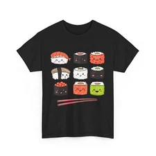Kawaii Japanese Food Shirt, Japanese Culture Lovers Women Men T-shirt 