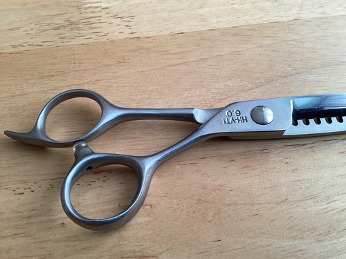 Hattori Hanzo Shears HH-VT1 6.0” Mamba Texturizer Shears, Case, Chamois - Picture 8 of 17