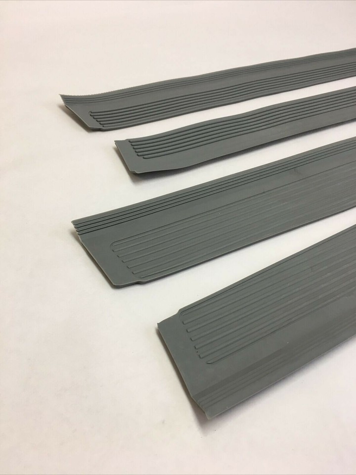 New Beige Sill Plate Rubber Covers fits Mercedes W108 W109 Sedan 4 Door