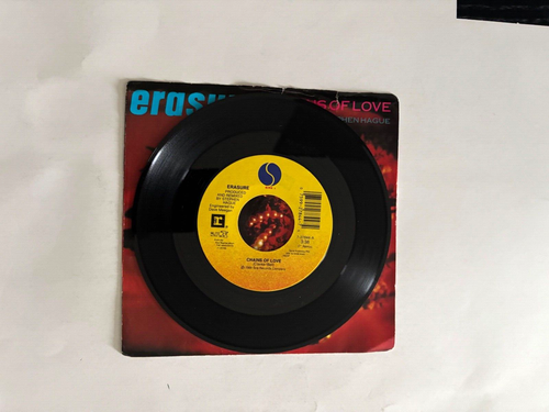 Erasure Chains Of Love 45 RPM 1988 Reprise Records VG+ / Exc Play Test - 第 4/5 張圖片