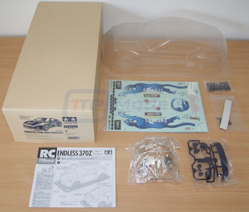 Tamiya 51428 Endless Nissan 370Z Body Parts Set (TT01/TT02/TA07/TB05/TL01), NIB - Picture 2 of 4