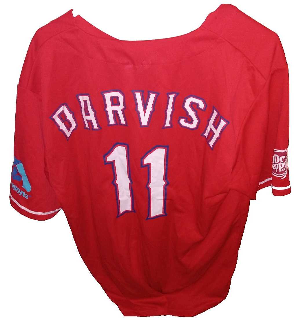 MLB Texas Rangers Dr Pepper Yu Darvish Baseball #11 Jersey