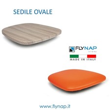 SEDILE SEDILI FONDELLO FONDELLI SEDIA SGABELLO IMBOTTITO ECOPELLE COLORI VARI