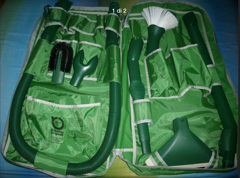 FOLLETTO SACCA BORSA ACCESSORI ORIGINALI VK140 135 136 150 VERDE **RIGENERATA** - Immagine 2 di 2