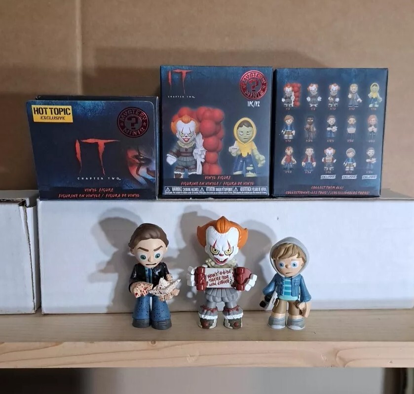 Funko Mystery Minis IT Chapter Hot Topic Lot Pennywise