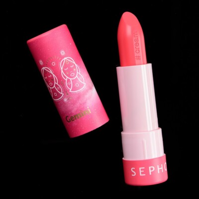 Sephora Astrology Lipstick 'Gemini' Pure Coral Satin New & Sealed