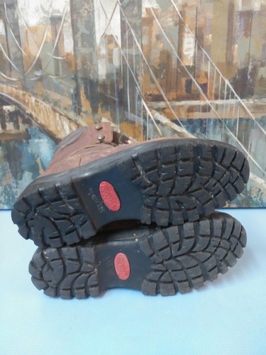 BRAHMA JAVELIN MENS BROWN WORK BOOTS BY BRAHMA SIZE 7.5 - Picture 10 of 11