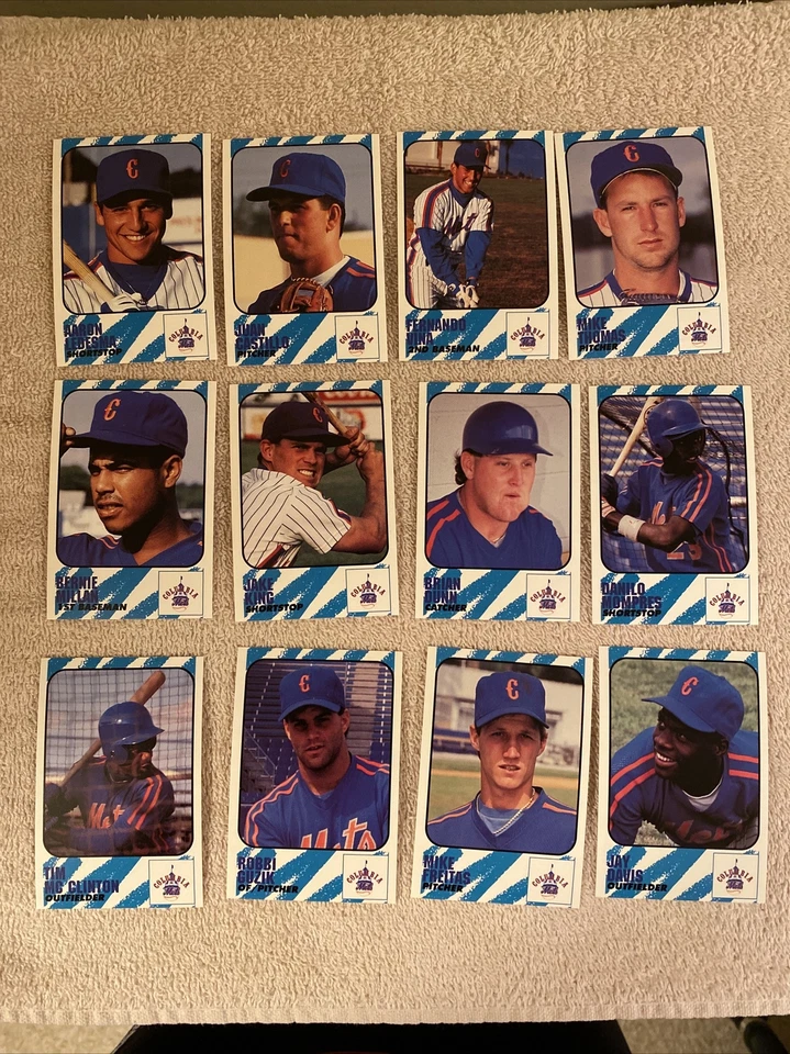 1991 Play II Columbia Mets Team Issued Trading Cards - Pick your card - Image 2 of 3