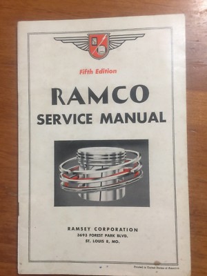 Ramco Service Manual Ramsey Corporation 5th Edition