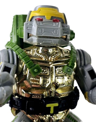 TMNT 1989 Teenage Mutant Ninja Turtles METALHEAD VTG Robot w/Pack & Belt VGC - Picture 6 of 10
