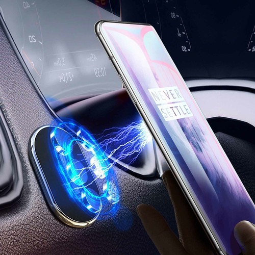 Universal Mini Magnetic Car Mount Cell Phone Holder Stand Home Wall Mount Holder - Photo 4 sur 15
