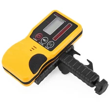 360°universal Red Beam spectra Laser Level Detector rotary Receiver with Bracket