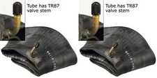 (TWO)  10x4.50-5 10-4.50-5 TR-87 bent valve stem INNER TUBES 5" GO-CART ECT
