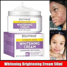 Dark Skin Bleach Body Cream Max Strength Whitening Lightening AHA NEW