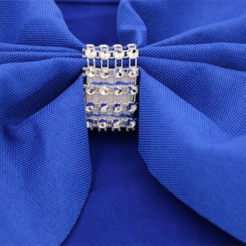 Banda elástica para funda de silla con hebilla deslizante fajas arco decoración de eventos - Imagen 65 de 203
