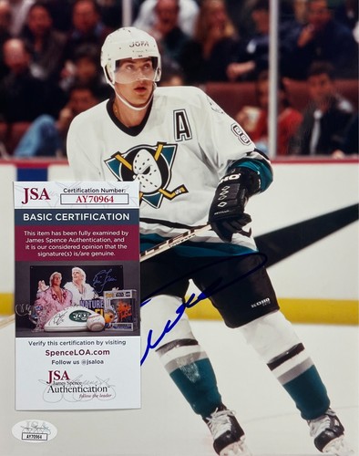 TEEMU SELANNE Signed Autograph 8x10 Anaheim DUCKS PHOTO JSA CERTIFIED AUTHENTIC - Picture 8 of 9
