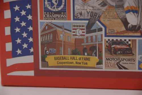 American Sports History 1000 Piece Jigsaw Puzzle White Mountain NEW SEALED 1995 - Picture 23 of 24