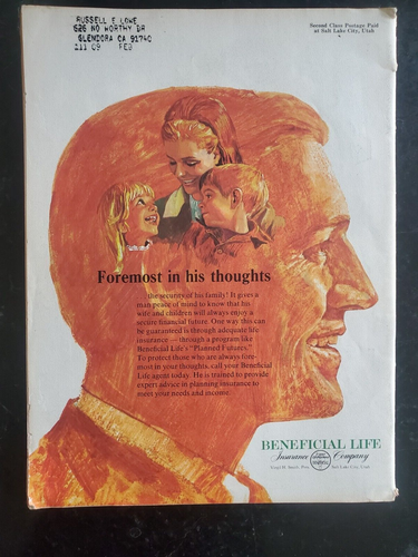 Sep 1967, The Improvement Era, LDS/Mormon Magazine, Teaching The Gospel W/Films - Picture 10 of 10
