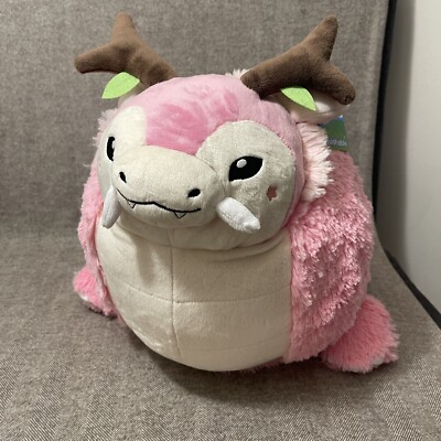 Squishable Mini Lunar Dragon Plush - 7x7x14 Inch Galaxy Pattern Stuffed Animal