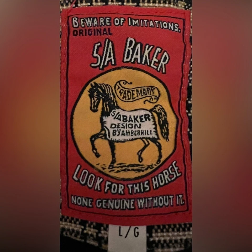 5/A Baker beige down puffer barn vest large - Image 2 of 4