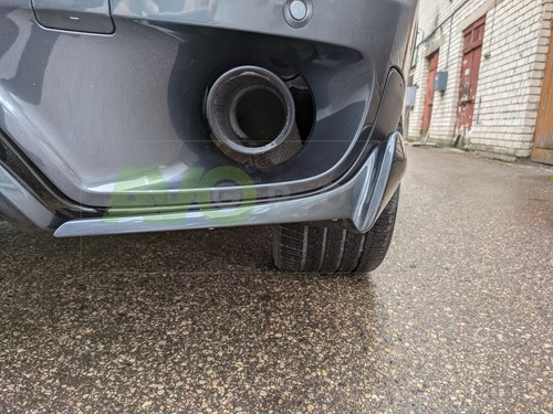 Aero Rear bumper diffuser with flaps for BMW X5 E70 LCI 2010-2014 - Picture 7 of 13