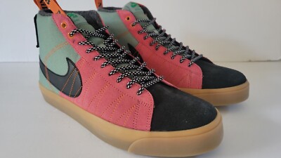Nike SB Zoom Blazer Mid PRM Acclimate Jade Smoke DC8903 301 Size 10