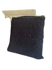 Biba Navy Velvet Cushion Cover Navy Velvet Sham BIBA brand New