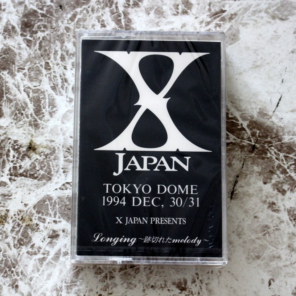 NEW X Japan Tokyo Dome 1994 December 30 Longing Togireta Melody Demo Cassette - Image 1 of 2
