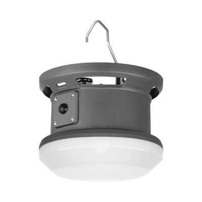 Site Lite Future LED Accu Lampe Malerlampe grau 360° Deckenhaken IP54 Akkulampe