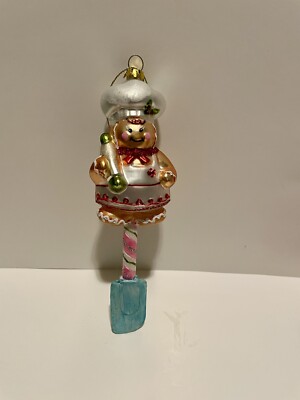 GLS Blown Ginger Bread Baking Ornament