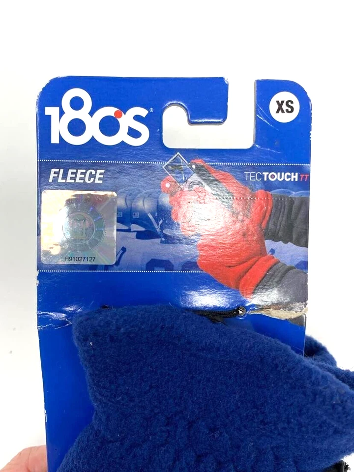 Guantes Michigan Wolverines Invierno Polar Nuevos con Etiquetas Universidad U of M Azul Talla XS Nuevos Foto 4 de 4