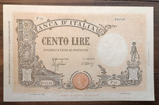 Kingdom Of Italy 100 LIRE Fascio 1° Decree December 09 1942
