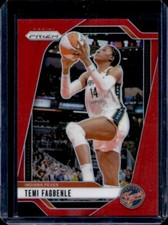 2024 Panini Prizm WNBA - Temi Fagbenle #136 Red Prizm /299