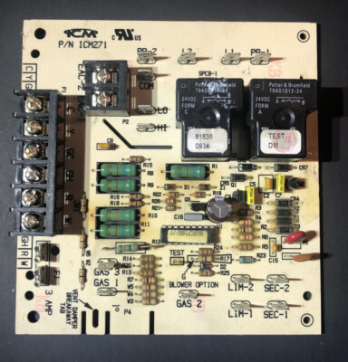 ICM271 Fan Blower Control, Direct OEM Replacement - Dual On/Off Delay Timer (102