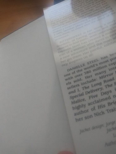 Danielle Steel Hardback Book "Bittersweet" (1999, Original dustcover) - Picture 6 of 6