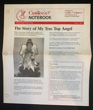 Volume One  1 - 1st Issue of Carolee Creations Notebook Sew-Sweet Dolls 1983