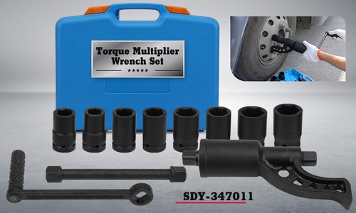 HORUSDY Torque Multiplier Wheel Nut Socket Crack Wrench Tool Set Ratio Truck - Picture 2 of 9