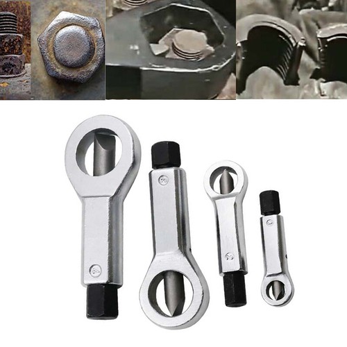4Pack 9-27mm Car Auto Nut Splitter Breaker Pressure Nut Remover Extractor Tools - Bild 1 von 11