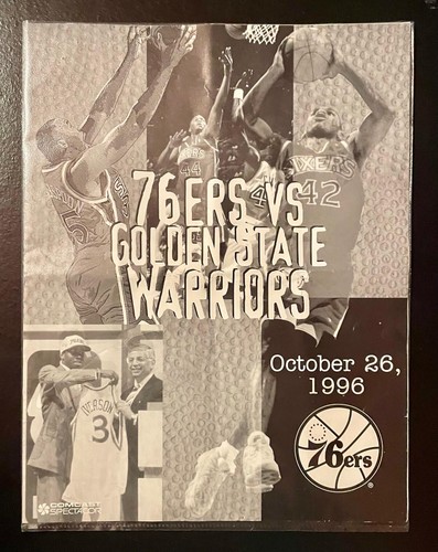 ALLEN IVERSON PRO DEBUT GAME PROGRAM AND DATED ENVELOPE CATCHET - Picture 2 of 15