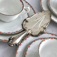 Antik Tortenschaufel Tortenheber Art Déco versilbert So Schön! Mussbach