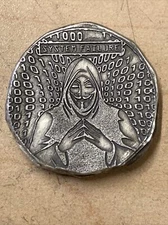 .5 Ozt MK BarZ "Anonymous Logo"-Fractional Round Stamped .999 Fine Silver