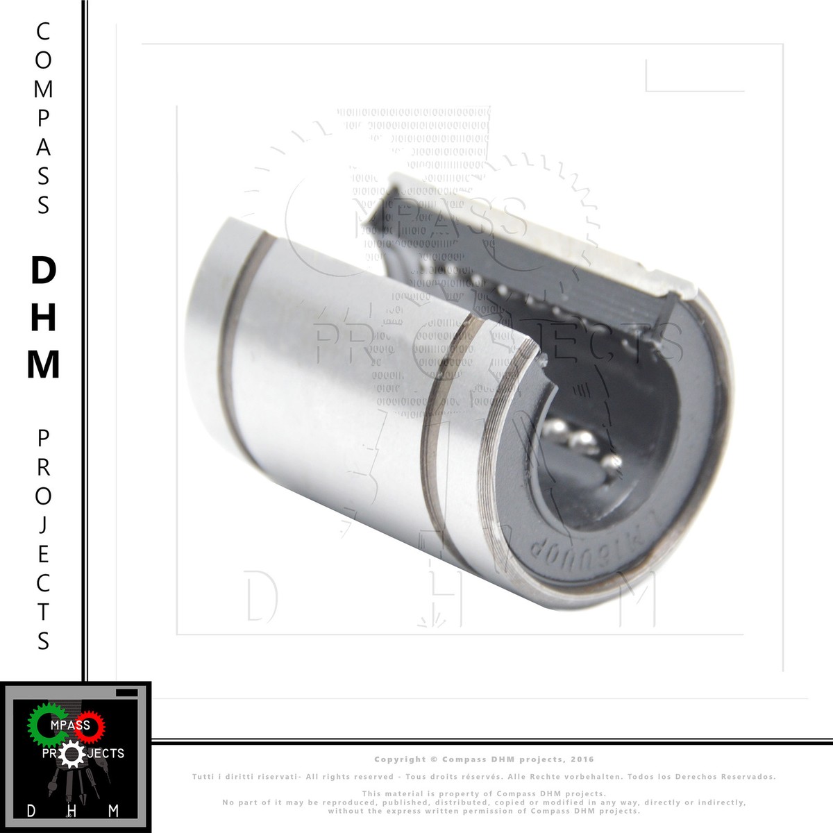 Lbm 1911 Misura Albero Diametro 10/12/13/16/20/25/30/35/40mm Cuscinetto Scorrevole Lineare Aperto Boccola A Sfera Cuscinetto Di Movimento Serie LM Uop Cuscinetti Lineari Chiusi - Foto 10