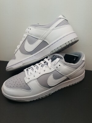 Size 9 - Nike Dunk Low White Netural Gray DJ6188-003 | eBay