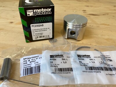 New High Quality Meteor Piston Fits Husqvarna 390XP Chainsaw 55MM