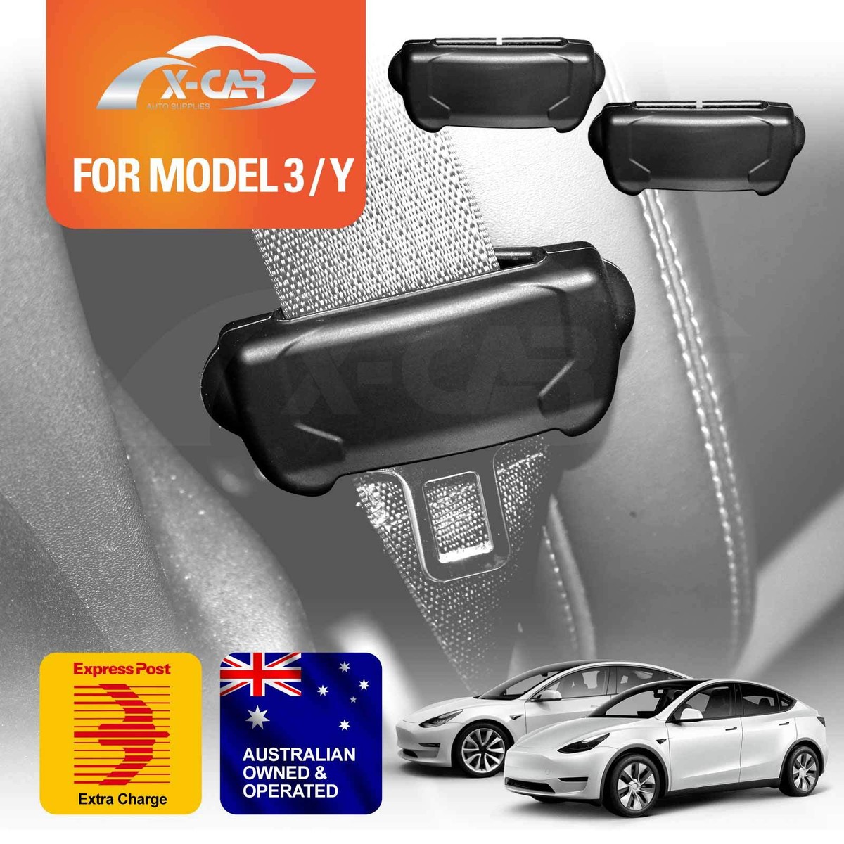 Car Seat Belt Buckle Silicone Protective Cover Case For Tesla