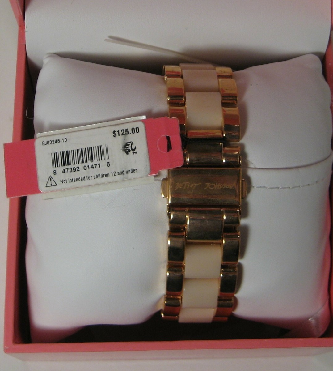 Betsey Johnson Owl Rhinestone and Glitter Rose Gold-tone  display picture 1