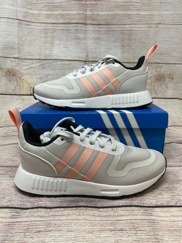Adidas Multix J Big Kids' Shoes Grey-Pink-Black FX6394 Size 4 | eBay