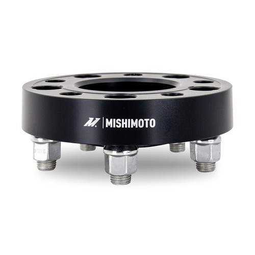 Mishimoto Wheel Spacers, 5X114.3, 1.20" Thick, Fits Ford Mustang/Explorer, Black - Picture 3 of 5