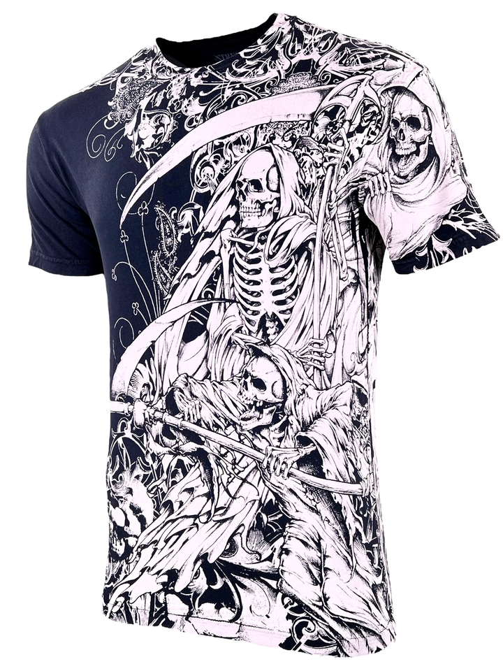 Xtreme Couture By Affliction Herren T-Shirt Dark Ha Produktbild-Vorschau 8