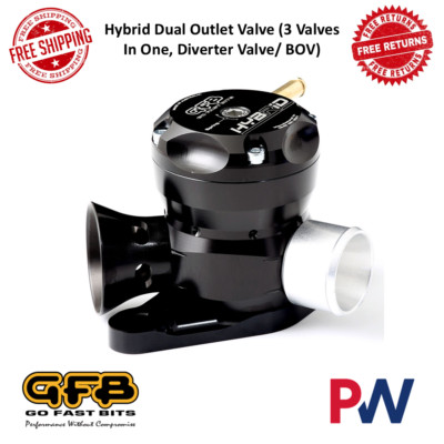Go Fast Bits 3 in 1 Hybrid Dual Outlet Blow-off Valve For Subaru WRX / GT / XT